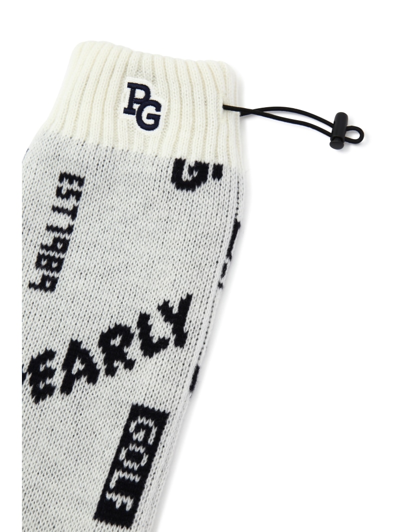 楽天市場】PEARLY GATES ロゴジャガード レッグウォーマー ＜ロゴ柄