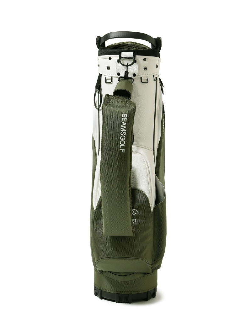 楽天市場】BEAMS GOLF バイカラー エイトハーフ キャディバッグ