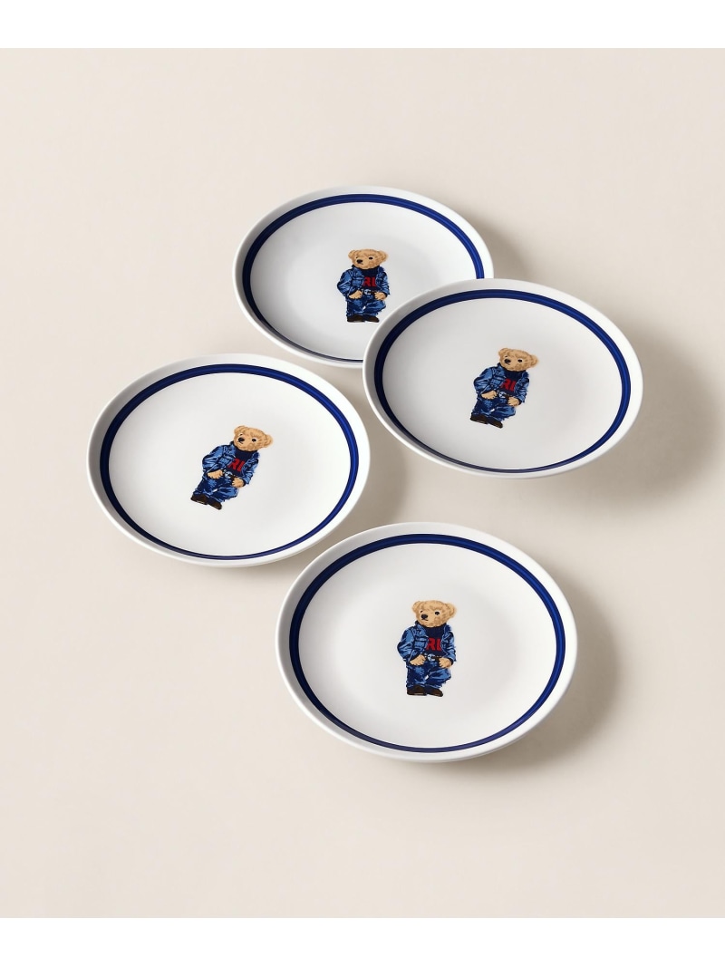 楽天市場】RALPH LAUREN HOME デニム Polo ベア デザート プレート