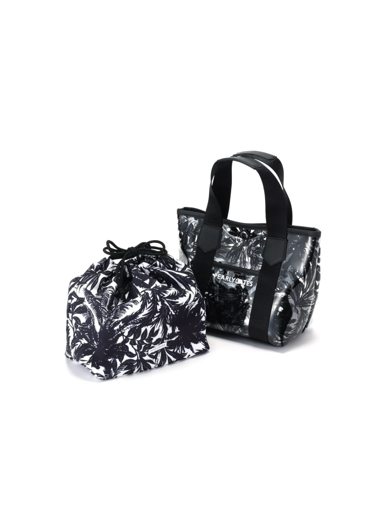 楽天市場】PEARLY GATES クリアカートバッグ ＜ボタニカル柄＞ (UNISEX