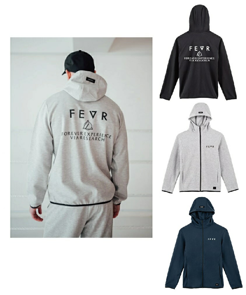 楽天市場】機能的ライトスウェット ジップフード フォーエバーFEVR