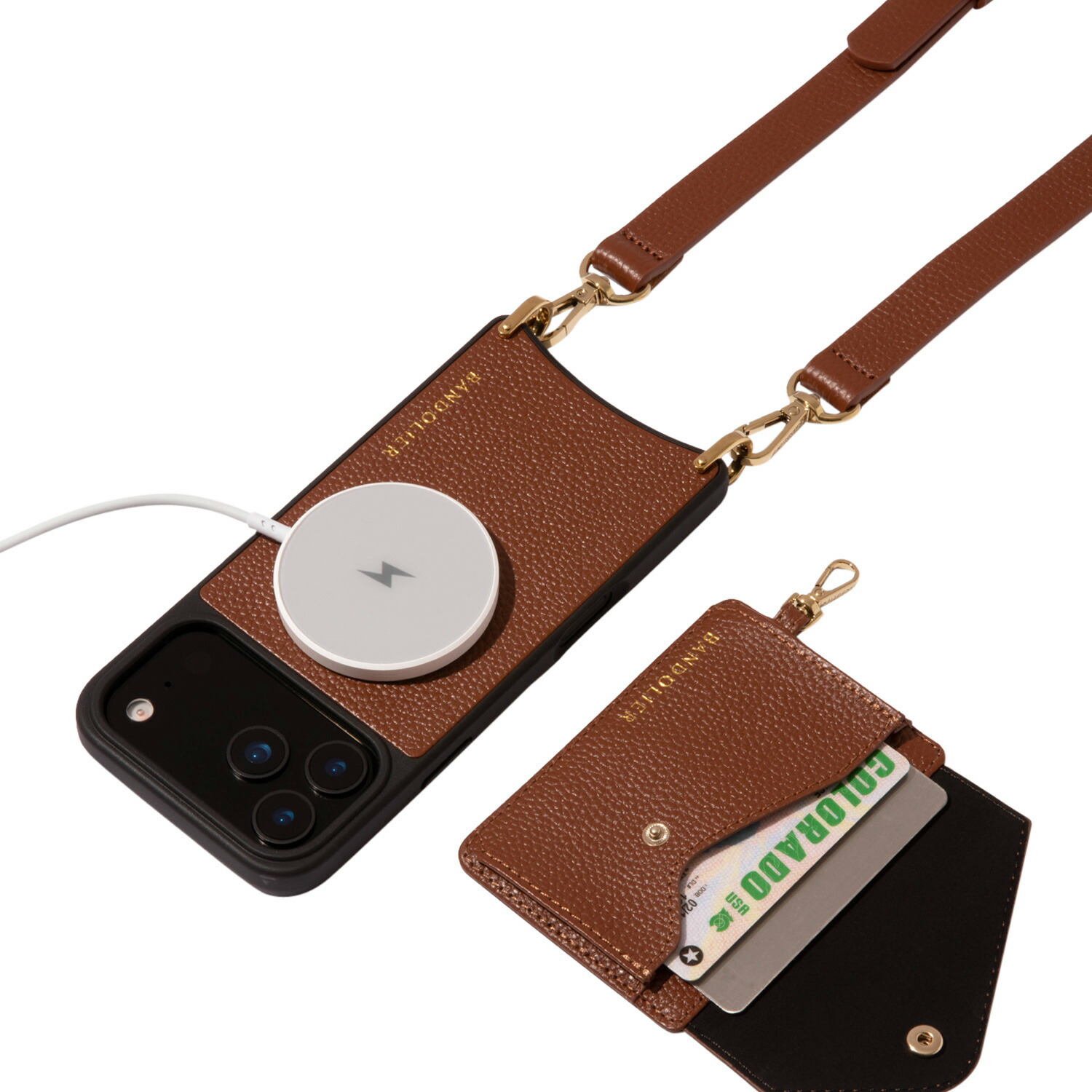 楽天市場】バンドリヤー BANDOLIER スマホショルダー iPhone17 17Pro