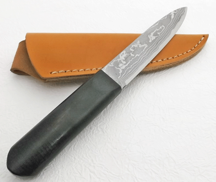 楽天市場】佐治武士 マキリ小刀 白紙多層鋼 両刃 和式ナイフ【新着