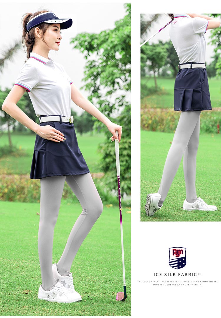 楽天市場】ゴルフウェア レディース レギンス トレンカ UVカット