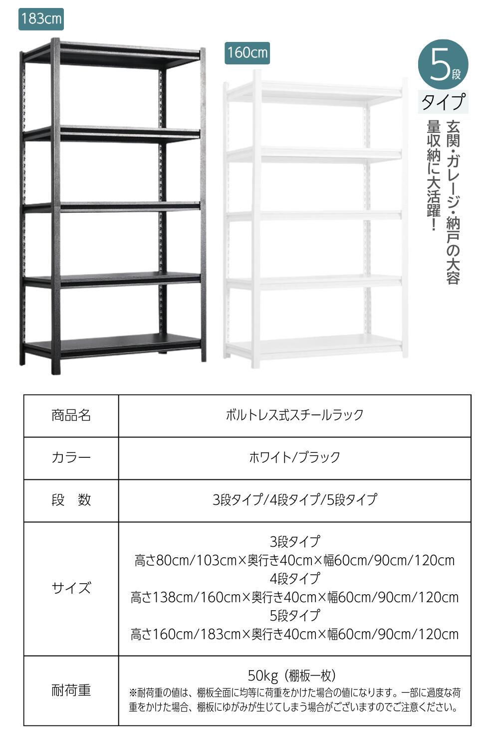 楽天市場】SUKIZUKI スチールラック メタルラック ラック 棚 高さ調整