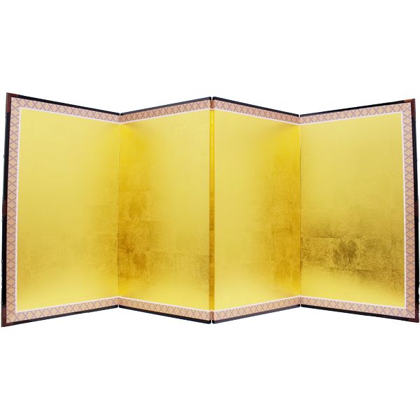 楽天市場】25号 新箔押四曲 五月曲屏風 117950 : 高田卸方屋