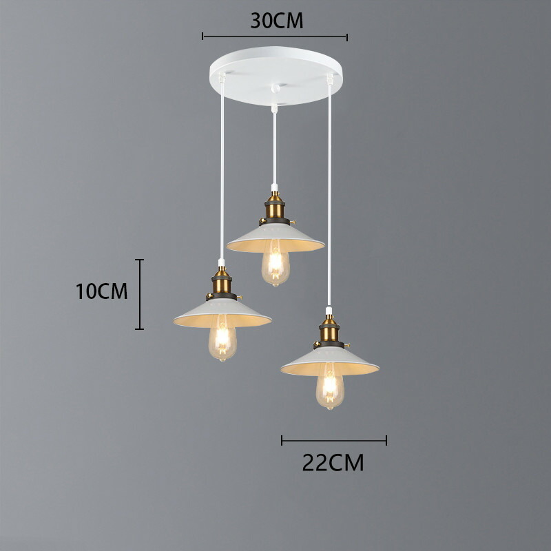 楽天市場】ペンダントライト 3灯 LED電球付き シーリングライト E26