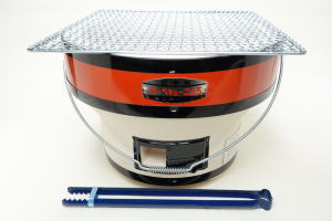 楽天市場】日本製 キンカ バーベキューコンロ 丸型 B-5 大型 珪藻土