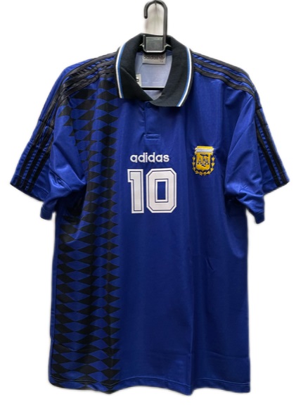 楽天市場】10番 マラドーナ アディダス 1994-95 アルゼンチン アウェイ