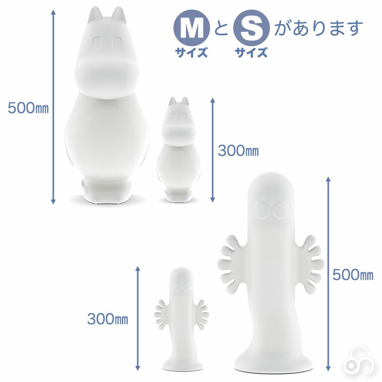 楽天市場】ムーミンライトM ニョロニョロライトM 高さ50cm melaja