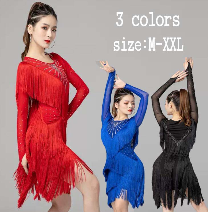 楽天市場】大量注文可 ラテンダンスドレス タンゴ 社交ダンス ドレス