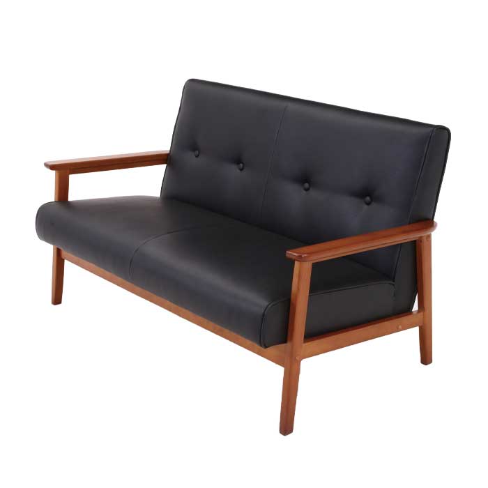 楽天市場】ソファ ソファー 2人掛けソファ バイキャスト加工 2Pソファ