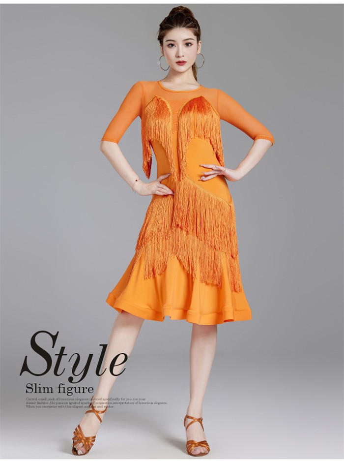 楽天市場】社交ダンス衣装 社交ダンス ドレス 社交 ダンス練習着