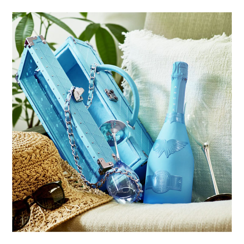 エンジェルシャンパン ダミーボトル1本(青) エンジェルシャンパン