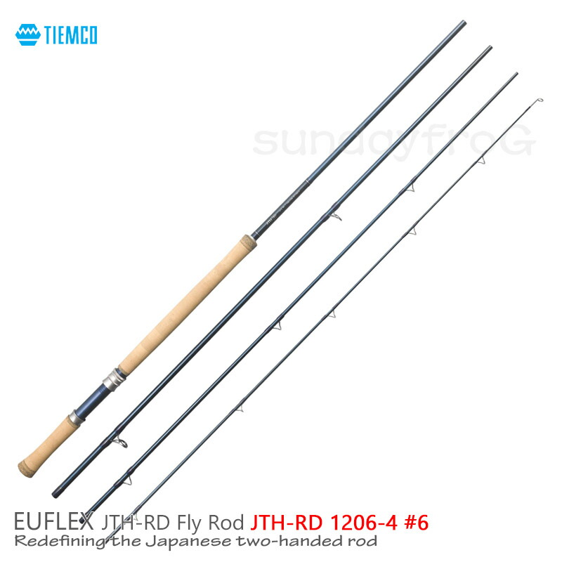 楽天市場】TIEMCO / EUFLEXJTH-RD Fly RodJTH-RD 1206-4 #6 : サンディ