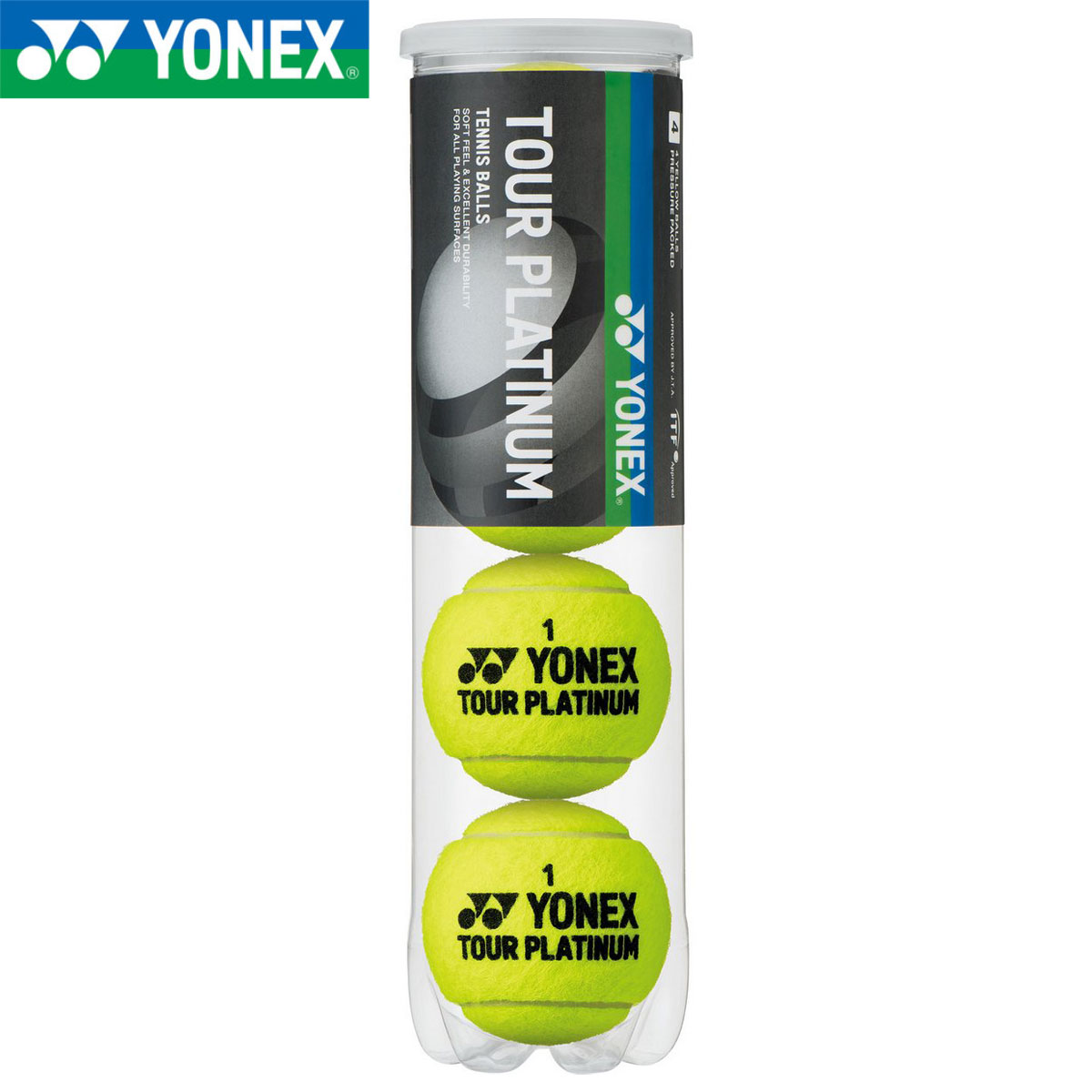 ヨネックス ツアープラチナム 4個入 TB-TPL4 (テニスボール) 価格比較