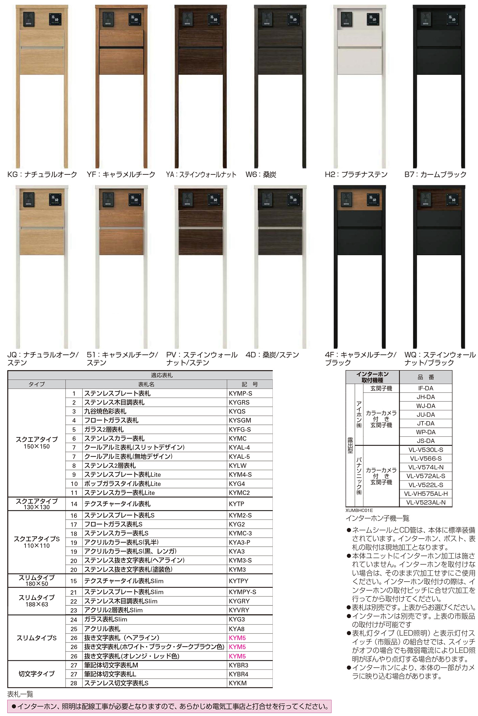 楽天市場】【無料☆特典付】機能門柱 ルシアスポストユニット HD02型