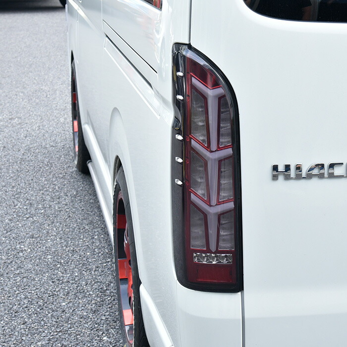 楽天市場】200系 ハイエース 3Dユーロビーム テールランプ 左右セット