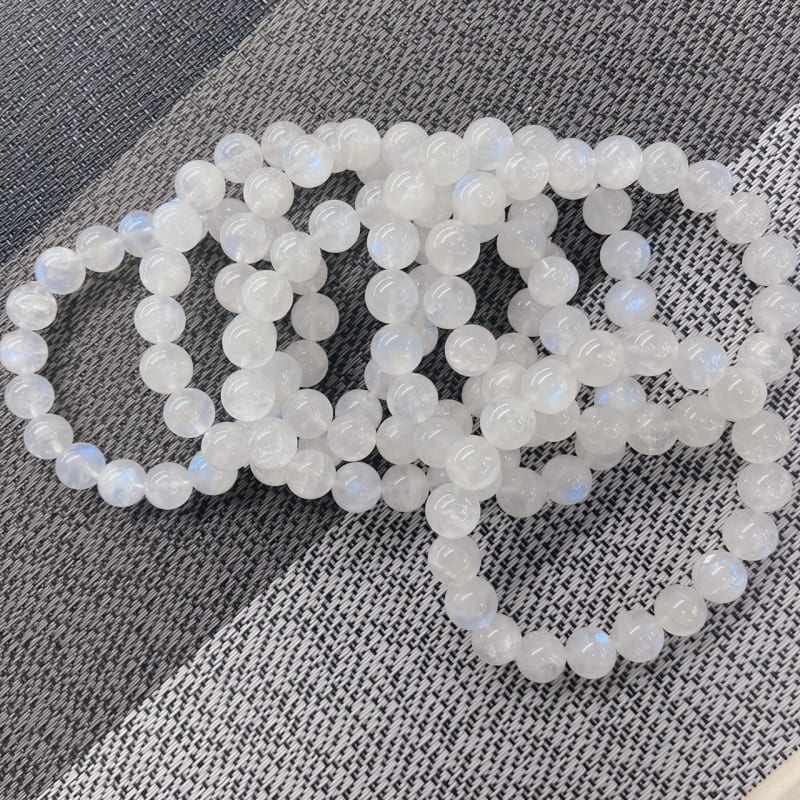 楽天市場】ブルームーンストーン ブレスレット シラーたっぷり！サイズ