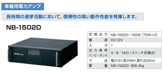 楽天市場】拡声器 車載アンプ 選挙用 スピーカー マイクセット