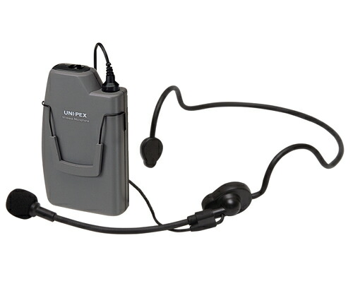 楽天市場】ユニペックス ワイヤレスマイク ヘッドセットタイプ WM-3120