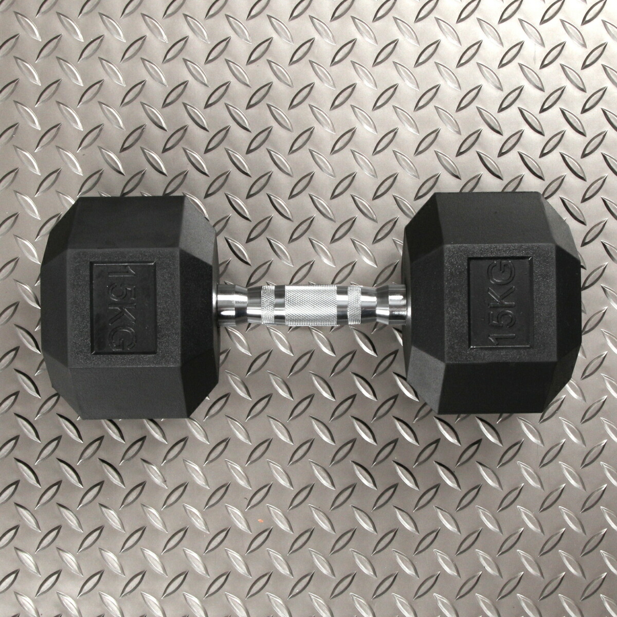 楽天市場】POWER ARMOR(パワーアーマー)ラバーHEXダンベル15KG(1本