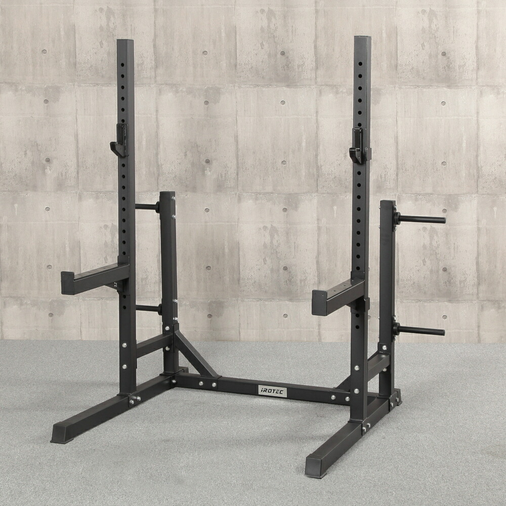 楽天市場】IROTEC(アイロテック)パワースクワットスタンドEX / ハーフ