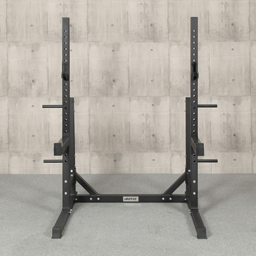 楽天市場】IROTEC(アイロテック)パワースクワットスタンドEX / ハーフ