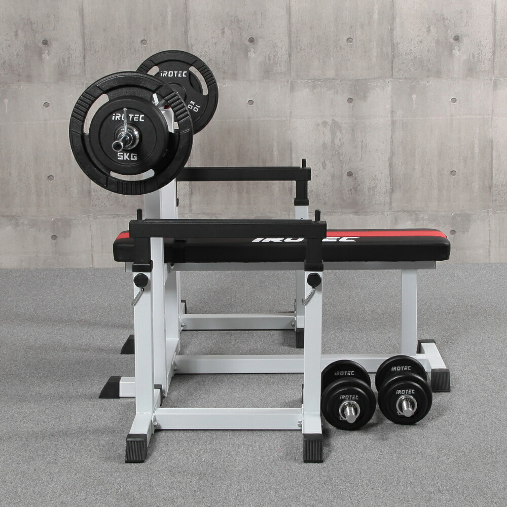楽天市場】IROTEC(アイロテック)ストレングスセット70K / ベンチプレス