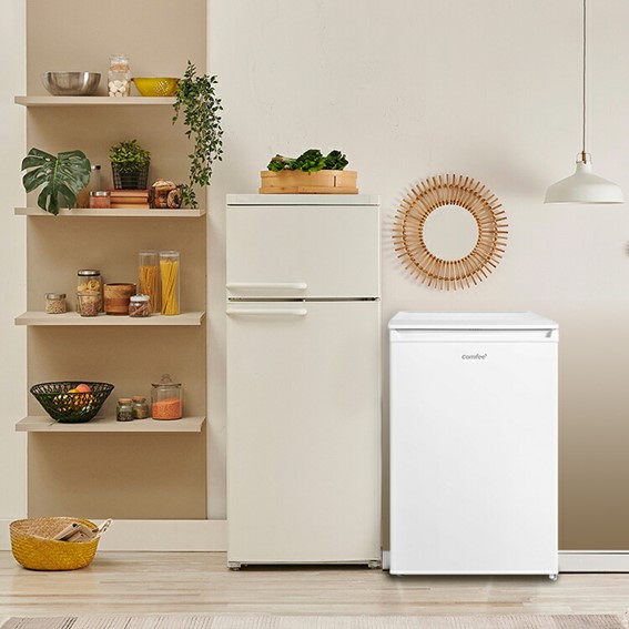 楽天市場】【設置取付なし】COMFEE 冷凍庫 86L 前開き RCU83WH(E