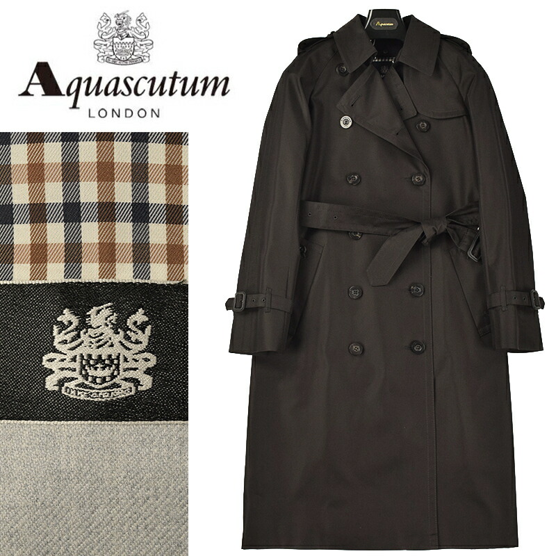 楽天市場】◇Aquascutum アクアスキュータム◇定価154,000円 日本製 取