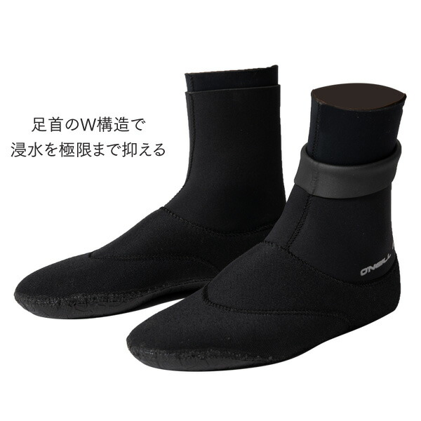 楽天市場】O'neill オニール 防寒 サーフブーツ○PSYCHO ARMER W-ANKLE