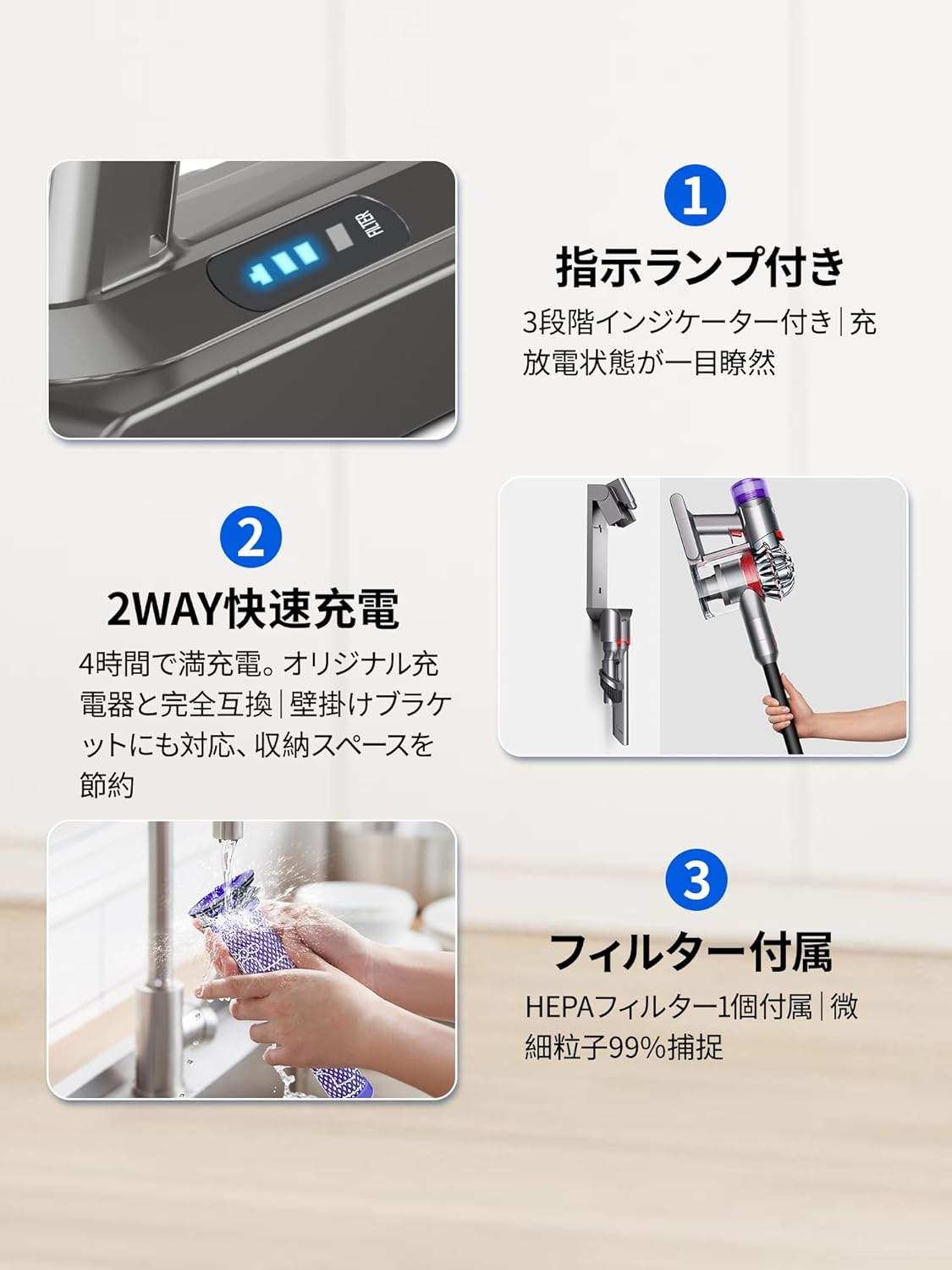 楽天市場】【楽天ランキング受賞】ダイソン バッテリー V10 掃除機