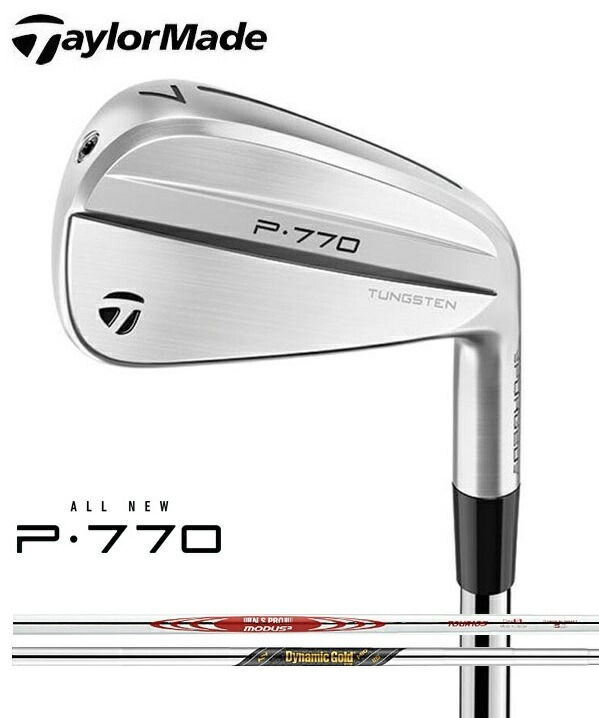 楽天市場】【Taylormade/テーラーメイド】P・770アイアンセット6～PW(5
