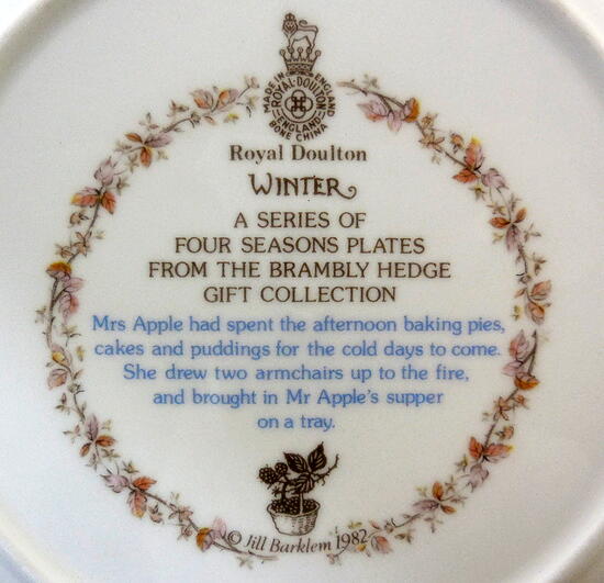 楽天市場】ロイヤルドルトン Royal Doulton ブランブリーヘッジ