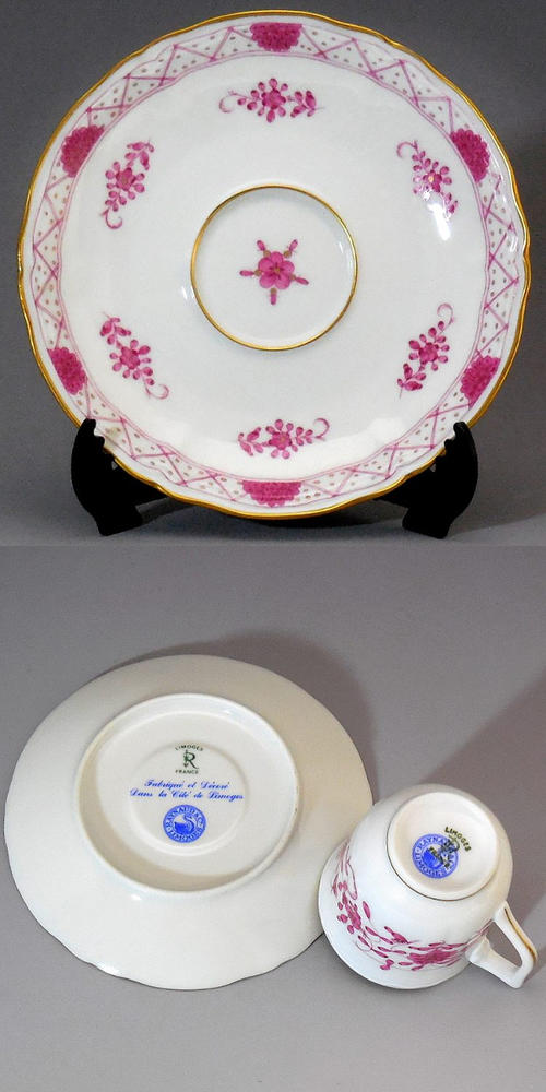 楽天市場】リモージュ Limoges レイノー インドの華 デミタスカップ