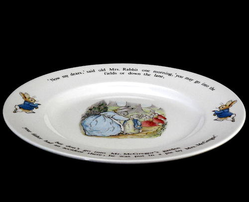 楽天市場】ウェッジウッド Wedgwood ピーターラビット 旧刻印 25cm