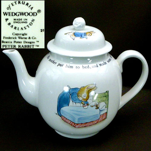 楽天市場】ウェッジウッド Wedgwood ピーターラビット 旧刻印 英国製