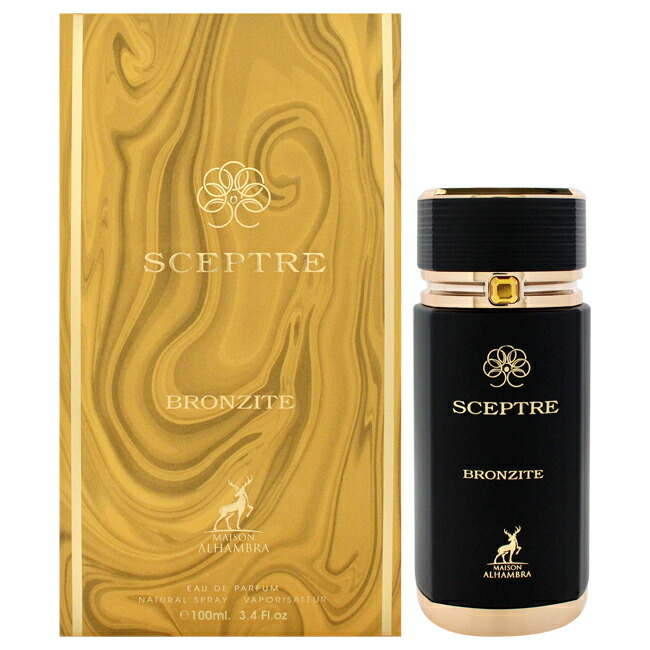 楽天市場】Sceptre Bronzite by Maison Alhambra for Men - 3.4 oz EDP