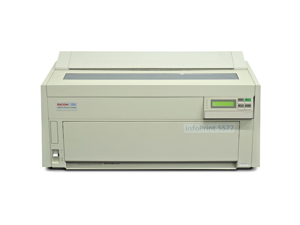 楽天市場】【中古】 IBM/RICOH 5577-C02 ドットインパクトプリンタ LAN