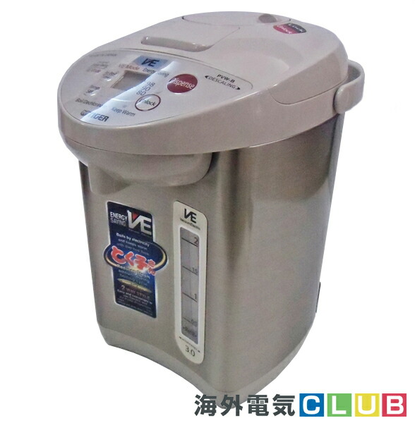 楽天市場】【海外向け家電】【220V仕様】 タイガー魔法瓶 VE電気ポット