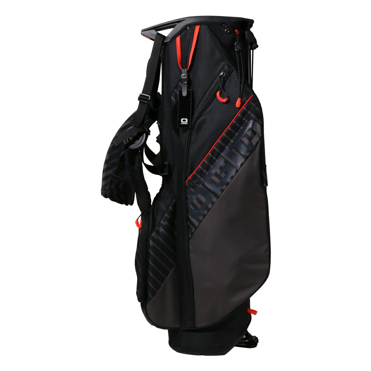 楽天市場】オジオ ゴルフ キャディバッグ スタンド型 4分割 9.5型 47