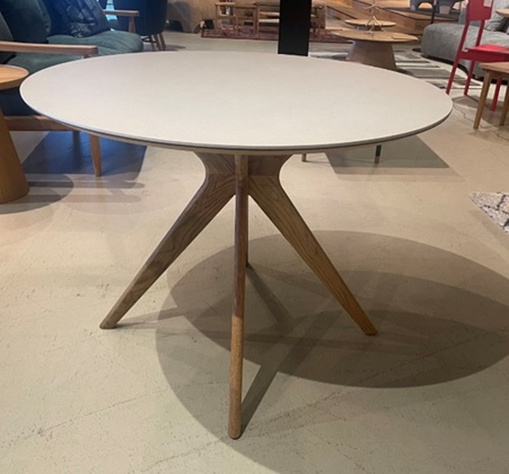 楽天市場】LGS 100丸テーブル ダイニングテーブル セラミック オーク材