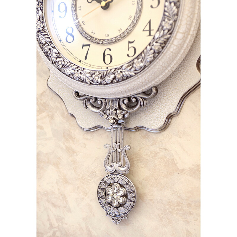 楽天市場】掛時計 壁掛け時計 振り子時計 アンティーク ヨーロッパ調