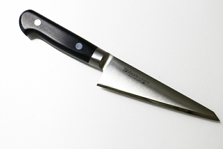 楽天市場】MISONO ミソノ#541 モリブデン鋼 骨スキ包丁（角） ツバ付き