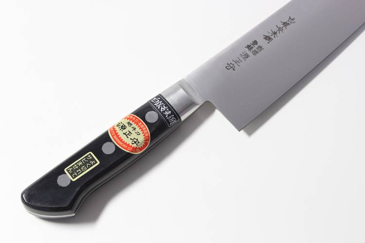 楽天市場】源正守ツバ付 白銀安来鋼 牛刀 刃渡り 240mm #0241029 銀三