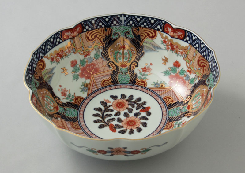 楽天市場】菓子器 盛鉢 大鉢 サラダボウル 有田焼 元禄みやび 菓子鉢