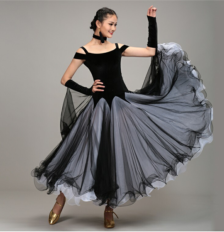 楽天市場】レディース 社交ダンス衣装 モダンドレス ラテンダンス