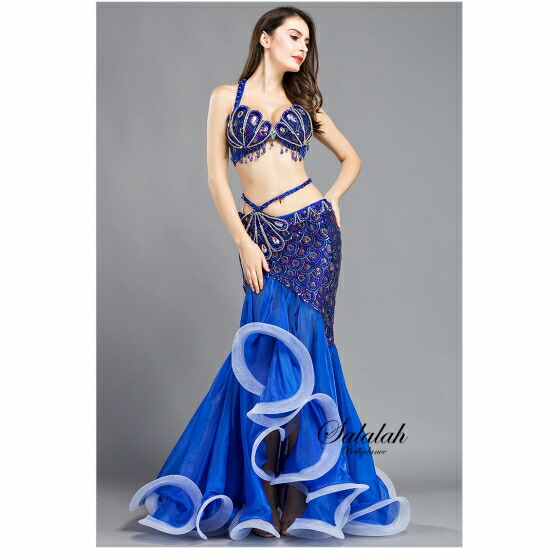 楽天市場】ベリーダンス衣装 マーメイドフリル【全3色】 OC1206 ベリー