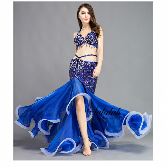 楽天市場】ベリーダンス衣装 マーメイドフリル【全3色】 OC1206 ベリー